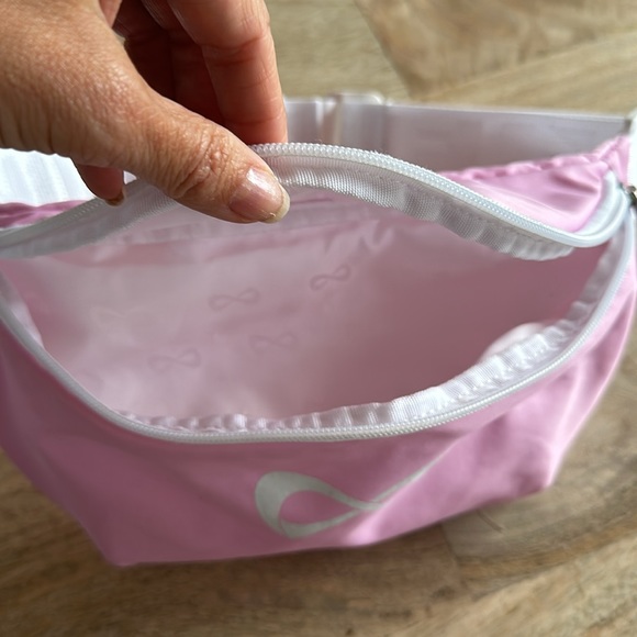 Nfinity baby pink and white  Belt Bag - Picture 3 of 5